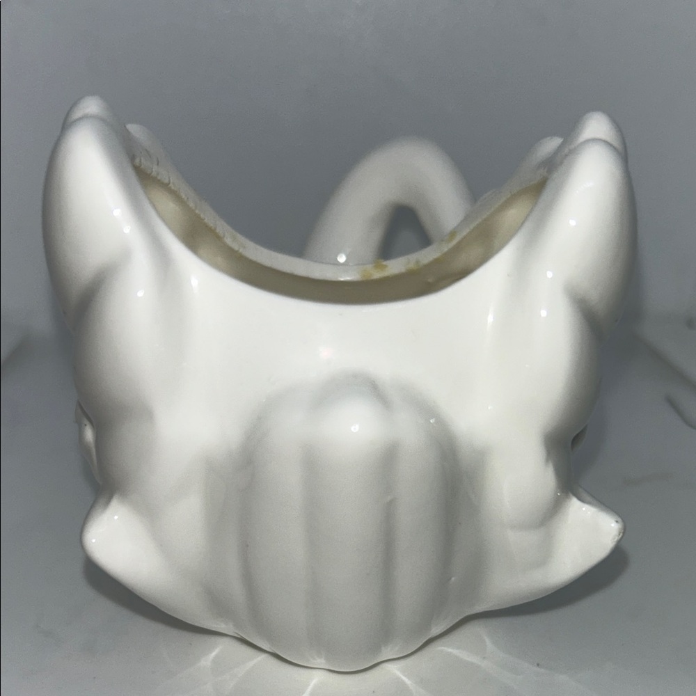 Omnibus by Fitz and Floyd White Ceramic Swan Decorative Vase and Planter 1983 - Picture 4 of 7